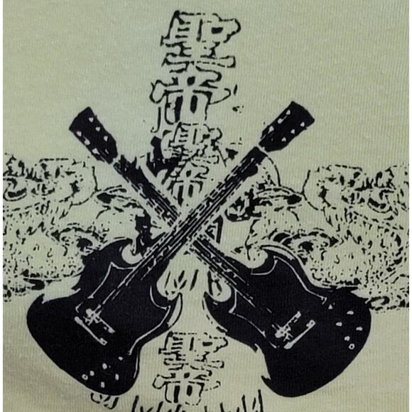 Truck Lime Green Distressed Graphic T Shirt Top Large Soft Lightweight Tagless - Picture 2 of 5